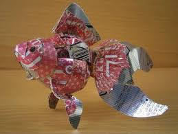 Aluminum Canister Art Beer Can Art Tin Can Art Aluminum Can Crafts