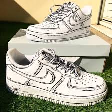 Custom Nike Air Force 1 Cartoon Nike Air Shoes Custom Nike Shoes Nike Shoes Air Force