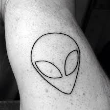 Black And White Space Tattoos For Men Top 63 Alien Tattoo Ideas 2020 Inspiration Guide Alien Tattoo Cute Simple Tattoos Henna Tattoo Designs Simple
