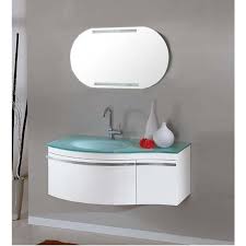 Caratteristiche dei mobile per bagno. Mobile Moderno Da Bagno Taunus Con Lavabo In Cristallo Pd