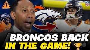 The Denver Broncos Can Save Their Season This Sunday If…