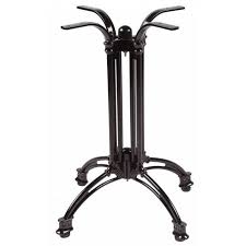 Buttress Decorative Cast Aluminum Base Table Base Metal Table Legs