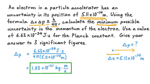 If you want to know how to calculate uncertainty, just follow these steps. Question Video Calculating The Minimum Uncertainty Of An Electron S Momentum Nagwa