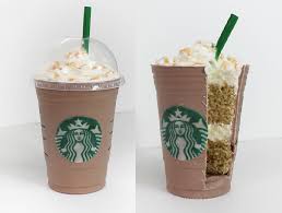 Starbucks Vanilla Birthday Cake Batter Frappuccino Starbucks Grande Caramel Frappuccino Cake Learn How To Make This Cake In This Video Tutorial It S Easier T Caramel Frappuccino Starbucks Cake Realistic Cakes