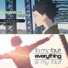When they first talk alone? 16 A Silent Voice Ideen Anime Zitate Anime Manga Zitate
