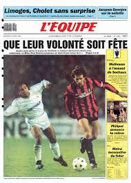 Resultats foot as beauvais oise en direct. Une De L Equipe Datee Du 19 Avril 1989