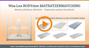 Weitere nützliche informationen, welche matratze für sie geeignet ist finden sie im folgenden video Beratung Kaltschaummatratze