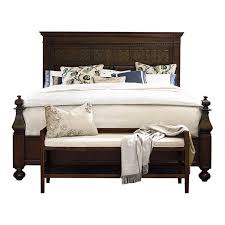 Paula Deen Down Home Aunt Peggy S Panel Bed In Molasses Love This Look Love The Bench Maybe I Can Make On Paula Deen Bedroom Furniture Home Home Bedroom
