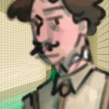 Me when I'm Arthur Lester and I'm trapped in the poolrooms :P . I felt like  drawing him looking real pathetic in various parts of the poolrooms rather  than actually continuing to