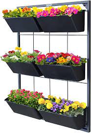 amazon com garrai vertical garden wall planter mounted hanging for flowers vegetables or herb plants outdoor walmart
