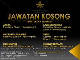 Jawatan kosong di negeri johor. Facebook
