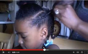 As usual there are options, you can choose to do a bun at the crown, or a pompadour or just leave your hair out like carmen did. How To French Braid African American Hair Easily