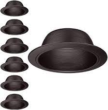 Check spelling or type a new query. Amazon Com Torchstar 6 Inch Recessed Can Light Trim Oil Rubbed Bronze Metal Step Baffle Trim For Par30 Par38 Br30 Br40 Light Bulb 6 Recessed Light Can Fit Halo Juno Remodel Recessed Housing