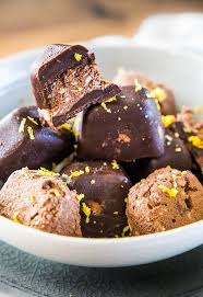 Tropical Chocolate Mousse Bites Ruled Me Recipe Chocolate Mousse Bites Desserts Keto Dessert Recipes