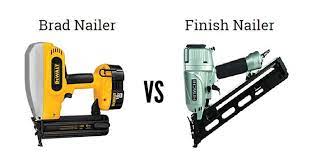 Cordless tools, pneumatic tools, fasteners, accessories What Are The Differences Between Brad Nailer Vs Finish Nailer