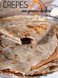 Crepes Au Yaourt Et Graines De Chia Recette Vegetalienne Graine De Chia Recette Graines De Chia Recette Chia