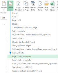 Excel displays the worksheet in page layout view. Excel Header And Footer How To Add Change And Remove