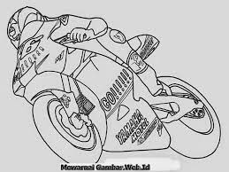 Cara menggambar motor drag mio dengan pensil lokerteen. Gambar Motor Gp Mewarnai Geloragp