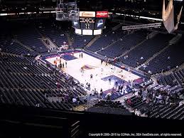 oakland arena view from upper level 228 vivid seats