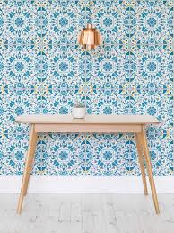 fun ways to wallpaper your kitchen