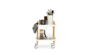 Buy extendable coffee tables online! Block Side Table On Castors Klarityfurniture Uk