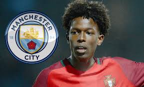 Shabby stamp or england, london icon. Manchester City Sign 18 Year Old Winger From Sporting Lisbon