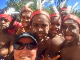 Bamaga Police help celebrate Mabo Day