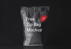 Free Zip Bag Mockup Ls Graphics In 2020 Bag Mockup Zipped Bag Free Mockup