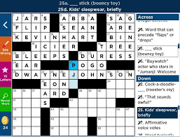 Whether the skill level is as a beginner or something more advanced, they're an ideal way to pass the time when you have nothing else to do like waiting in an airport, sitting in your car or as a means to. Daily Celebrity Crossword Review Word Games Fun