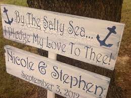 Nautical Theme Celebration Beach Wedding Signs Nautical Wedding Theme Beach Signs