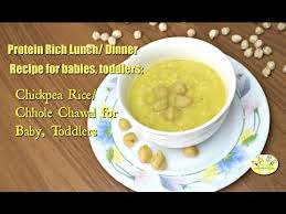 Protein Rich Lunch Dinner Recipe For Babies Toddlers