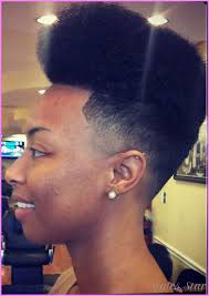 Fade haircuts & hairstyles for women 'fade' haircuts are normally identified with no hair on the back and sides of the head with a little more hair on the top. Natural Hair Fade Black Women Natural Hairstyles Fade Haircut Styles Natural Hair Styles For Black Women Fade Haircut