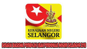 Senarai Biasiswa Pemboleh Ubah Pendidikan Negeri Selangor 2020 Biasiswa 2021 2022