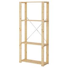 Friss Lakberendezesi Otletek Es Megfizetheto Butorok Ikea Hejne Softwood Shelf Unit