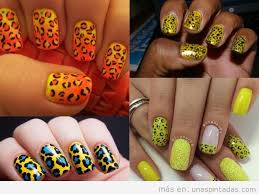 Unas decoradas para el dia de san valentin 2019. Unas De Leopardo Decora Tus Unas Con Tu Lado Mas Felino Unas Pintadas