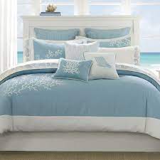 Shop wayfair for all the best california king coastal bedding. Aqua Blue Coastline Duvet Collection King Size Beach Bedding Sets Beach Theme Bedding Beach Themed Bedroom