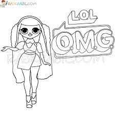 Mädchen werden von den ausmalbilder lol omg begeistert sein. Ausmalbilder Lol Omg Drucken Sie Kostenlos Neue Beliebte Puppen