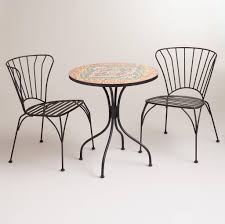 Bistro Table And Chair Set Best Original Mosaic Bistro Table And Chairs Set Black And White Mosaic Bistro Table Mosa Bistro Table Outdoor Cheap Patio Furniture Favorite Outdoor Furniture