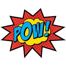 Pow Comic Book Weddings Get Superhero Upgrades The Best Wedding Blog Ever Found On Polyvore Superhero Signs Superhero Superhero Party