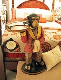 729894 In By Powell Company In Lawndale Ca Winston The Monkey Side Table Oddities Decor Discount Home Decor Monkey Art