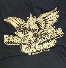 All the awesome dads have tattoos and beards, make your daddy proud, give him this shirt for his birthday, father's day or just because you love him. Rabble Rouser Tattoo Eagle T Shirt Los Angeles Tattoo Shop Rabble Rouser Tattoo