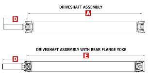 Ford Driveshaft Length Chart Best Picture Of Chart