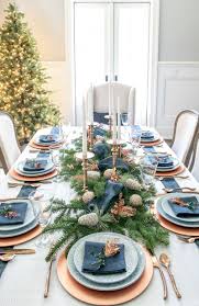 An Easy Christmas Centerpiece For A Long Table Sanctuary Home Decor Christmas Table Centerpieces Christmas Centerpieces Christmas Dining Table