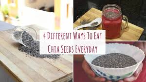 Chia seeds are the edible seeds of salvia hispanica, a flowering plant in the mint family (lamiaceae) native to central and southern mexico, or of the related salvia columbariae of the southwestern united states and mexico. How To Eat Chia Seeds 4 Different Ways To Eat Chia Seed Everyday Chia Seeds For Weight Loss Youtube