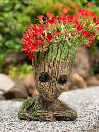 Vaso De Planta Baby Groot Guardioes Da Galaxia Vol 2 Guardians Of The Galaxy Vol 2 Cachepot Ev Toyshow Tudo De Marvel Dc Netflix Geek Funko Pop Colecionaveis