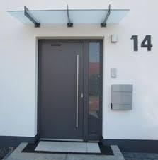 Glas Vordach Mit Edelstahl Coberturas Pinterest