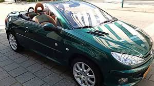 Manual petrol 2004 224,500 km. Peugeot 206 Cc Cc 2 0 16v Roland Garros Youtube