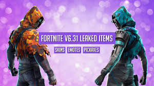 Hot on the heels of fortnite's v7.20 update, industrious dataminers have found a large number of unreleased skins, emotes, and more in the game files. Fortnite V6 31 Items Leaked Skins Emotes Pickaxes And More Gameguidehq