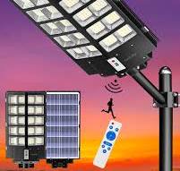 Gefolly SL-5200W Solar Street Lights Outdoor, 520000LM ...