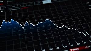 Decreasing Graph Financial Chart Symbolizing Stock Footage Video 100 Royalty Free 16504720 Shutterstock